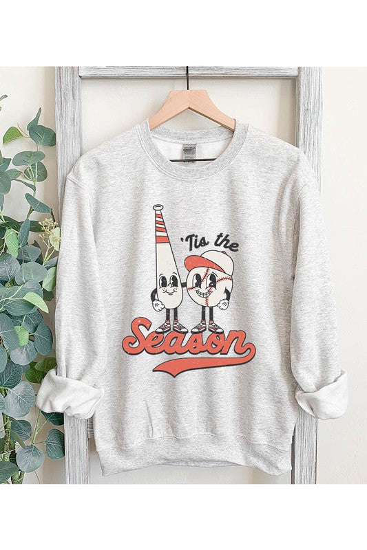 BASEBALL UNISEX FLEECE SWEATSHIRT