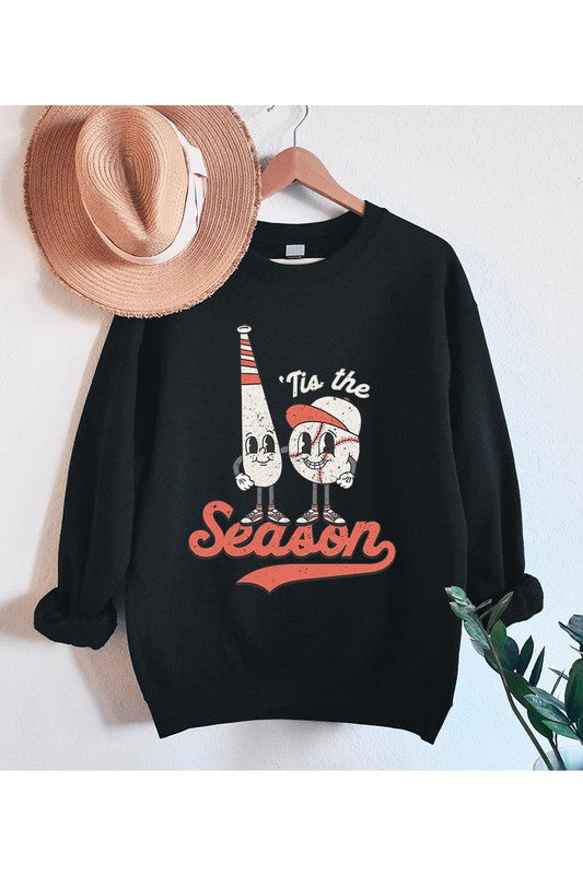 BASEBALL UNISEX FLEECE SWEATSHIRT