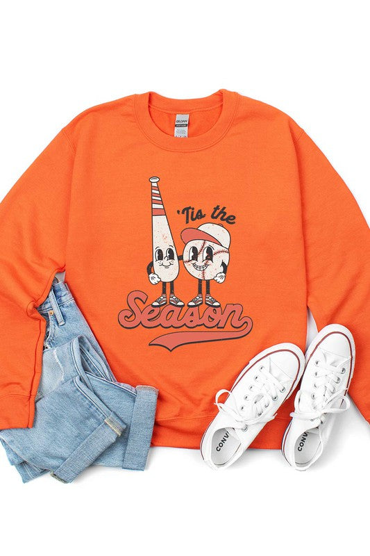 BASEBALL UNISEX FLEECE SWEATSHIRT