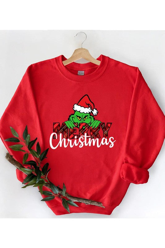 GRINCH UNISEX FLEECE SWEATSHIRT