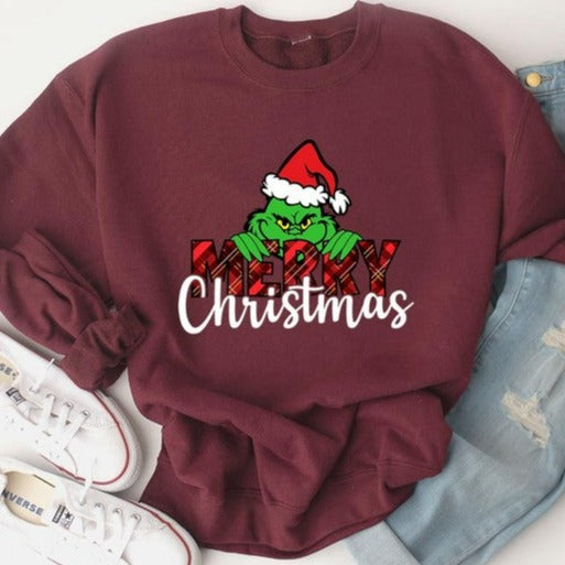 GRINCH UNISEX FLEECE SWEATSHIRT