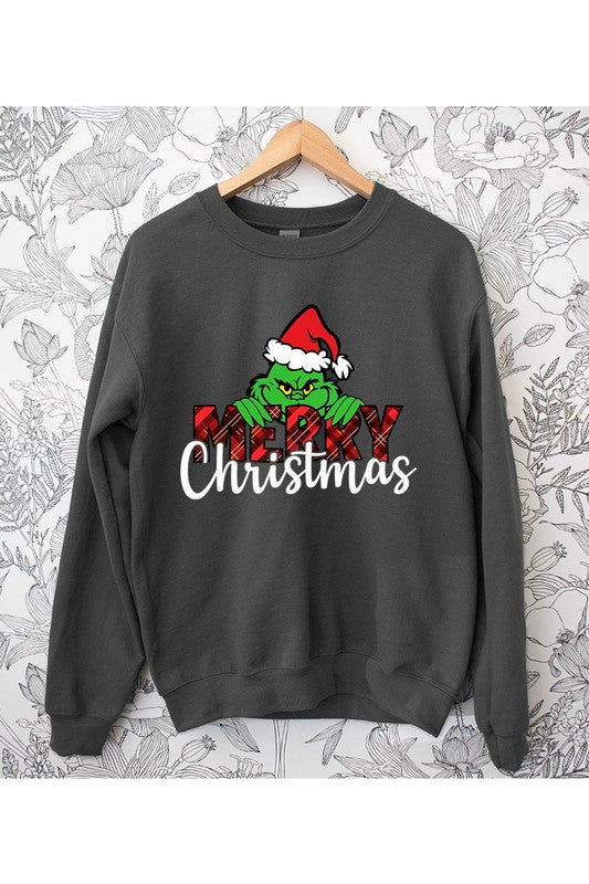 GRINCH UNISEX FLEECE SWEATSHIRT