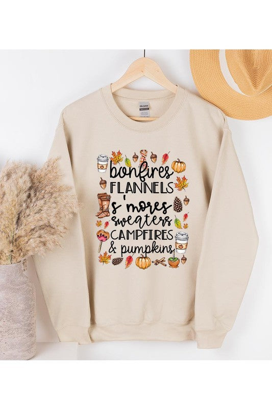 FALL UNISEX FLEECE SWEATSHIRT