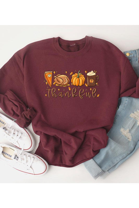 THANKFUL UNISEX FLEECE SWEATSHIRT