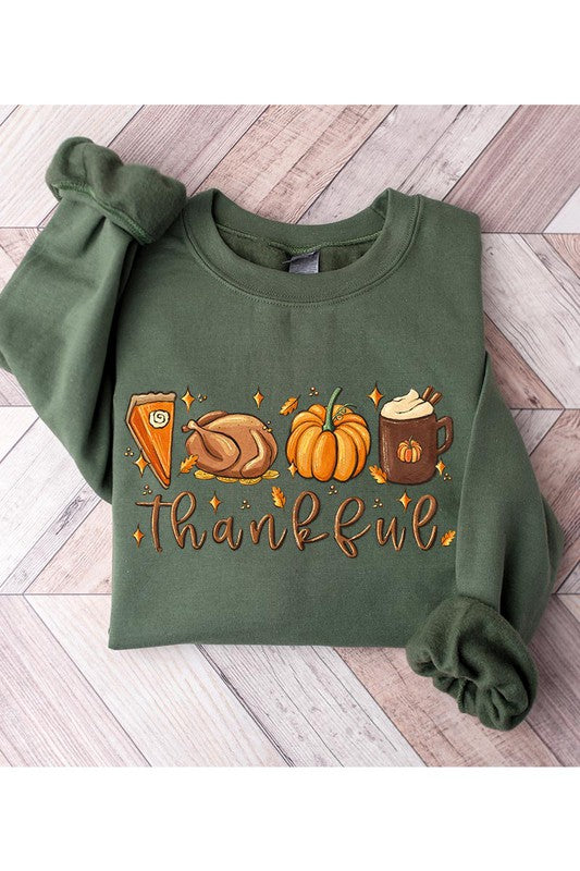 THANKFUL UNISEX FLEECE SWEATSHIRT