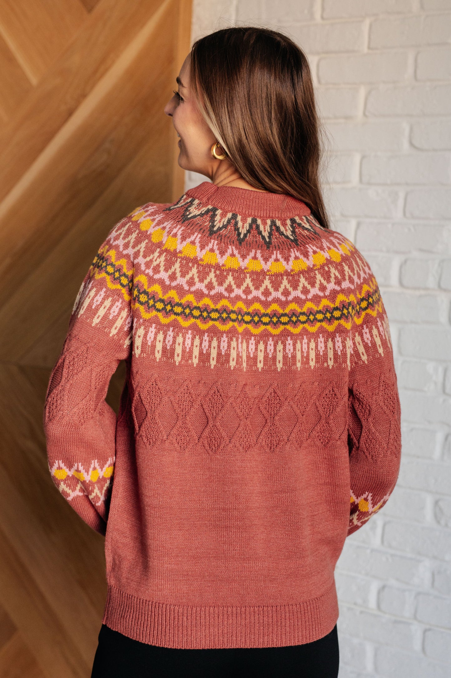 Cozy Fair Isle Sweater