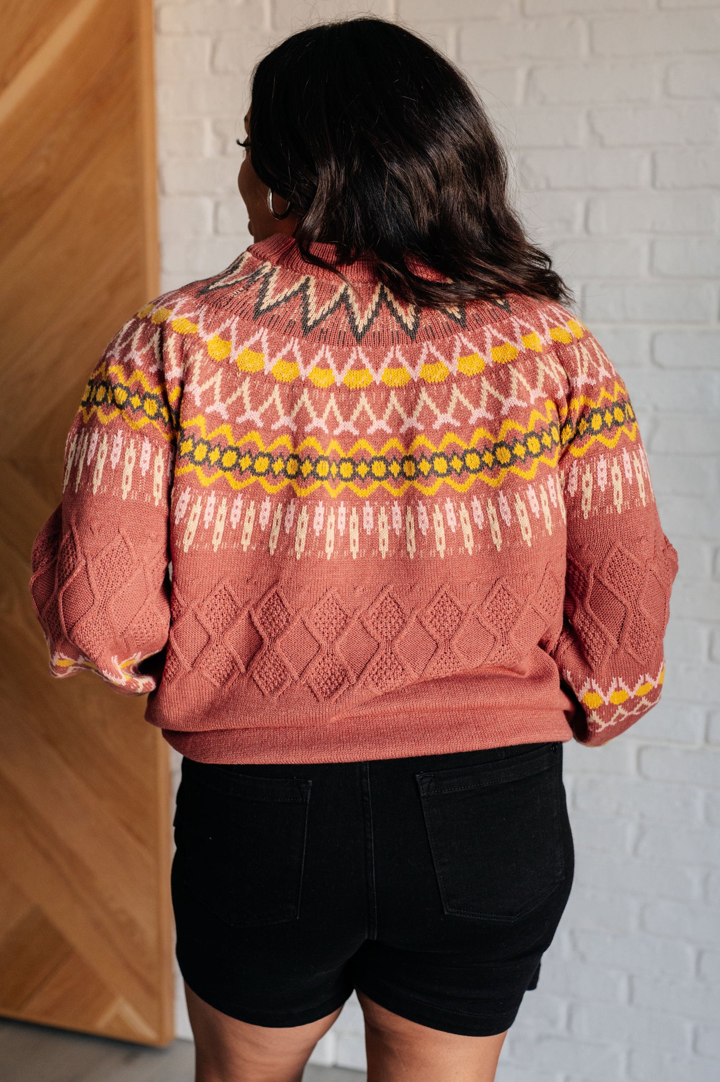 Cozy Fair Isle Sweater