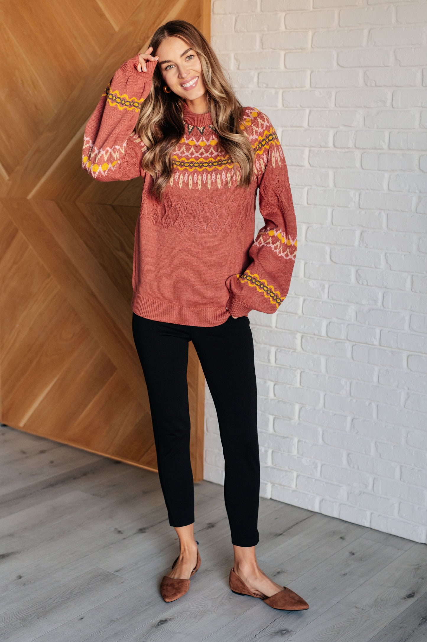 Cozy Fair Isle Sweater
