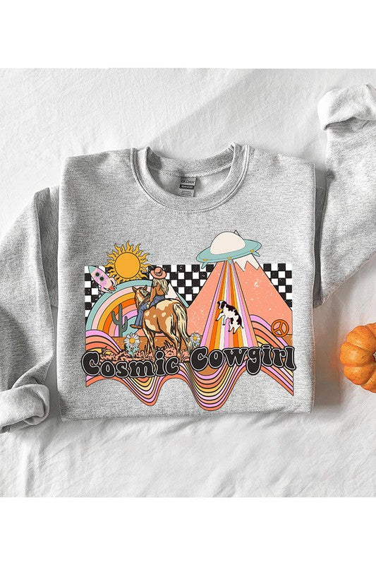 Cosmic Cowgirl Fleece sweatshirt