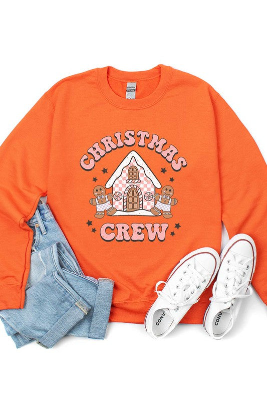 CHRISTMAS CREW UNISEX FLEECE SWEATSHIRT