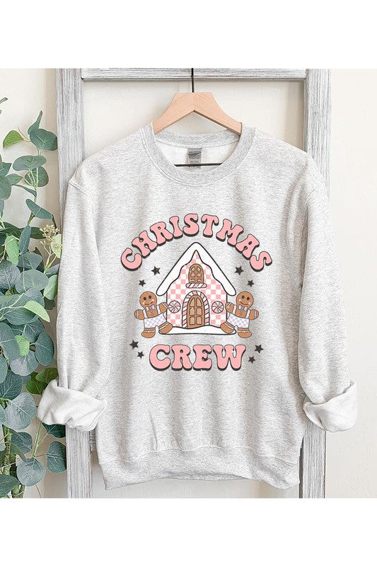 CHRISTMAS CREW UNISEX FLEECE SWEATSHIRT