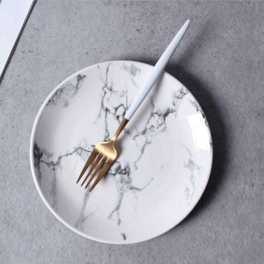 Marble Round Plate