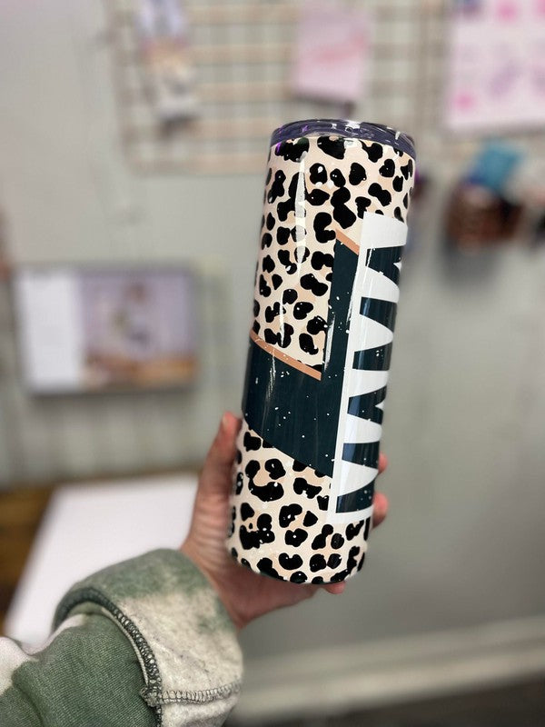 Mama Leopard Lightning Tumbler