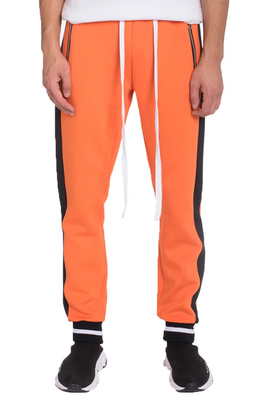 Weiv Mens Heavy Weight Single Stripe Jogger