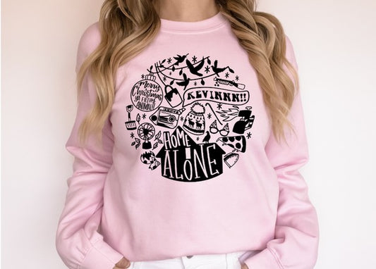 Home Alone Collage Sweatshirt