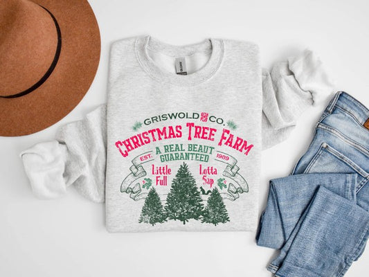 Griswold Co Christmas Tree Farm Sweatshirt