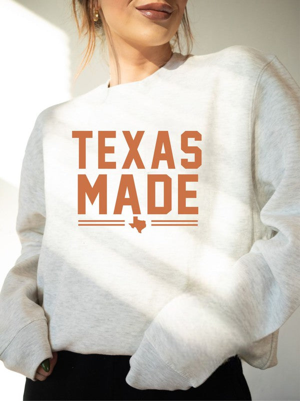 Plus Size Texas Made Premium Crewneck Sweatshirt