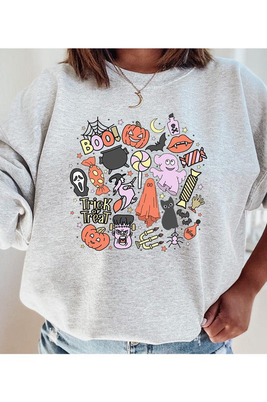 HALLOWEEN UNISEX FLEECE SWEATSHIRT