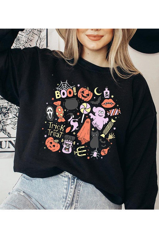 HALLOWEEN UNISEX FLEECE SWEATSHIRT