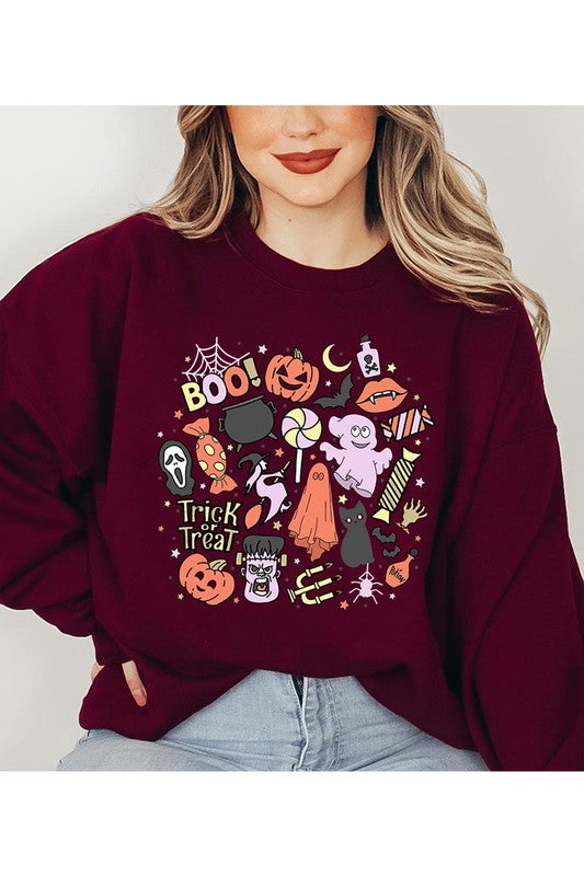 HALLOWEEN UNISEX FLEECE SWEATSHIRT