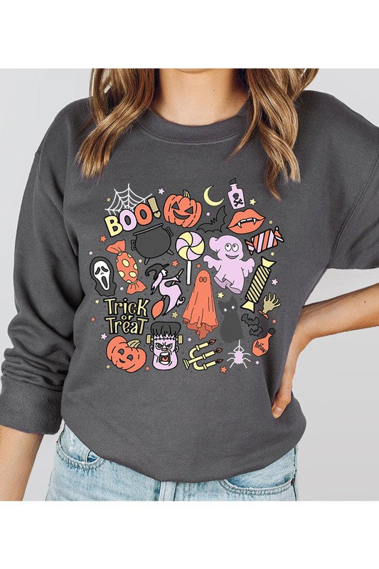 HALLOWEEN UNISEX FLEECE SWEATSHIRT