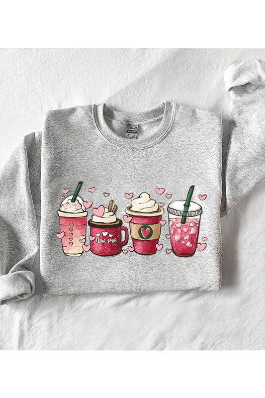 VALENTINES DAY UNISEX FLEECE SWEATSHIRT