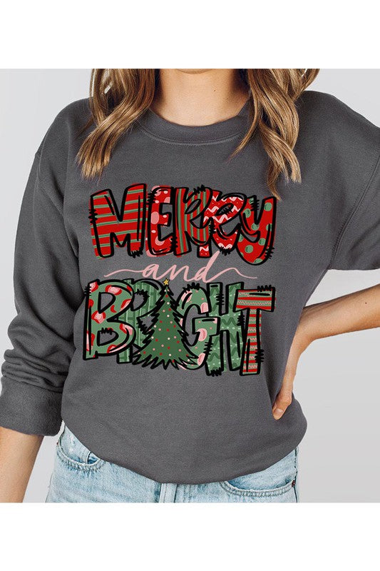 MERRY CHRISTMAS UNISEX FLEECE SWEATSHIRT