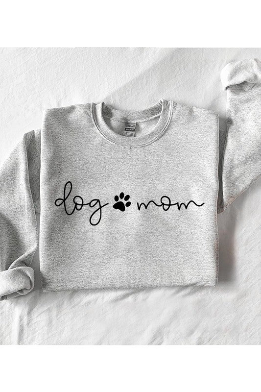 DOG MOM FLEECE SWEATSHIRT