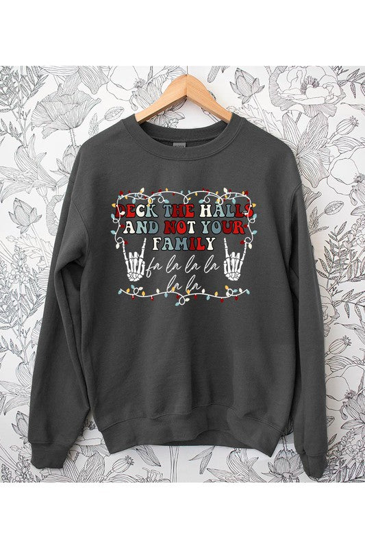 Deck the Halls Fleece Sweatshirt