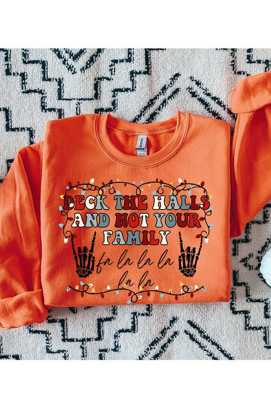 Deck the Halls Fleece Sweatshirt