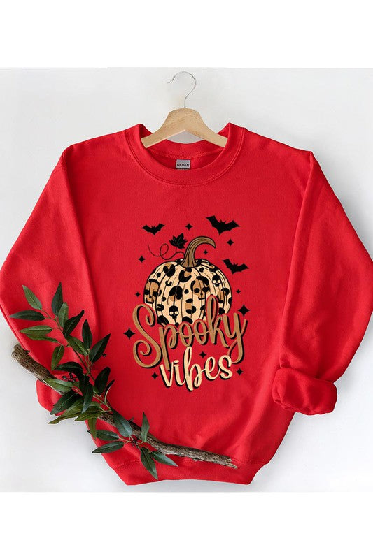 Spooky Pumpkin Fleece Sweatshirt