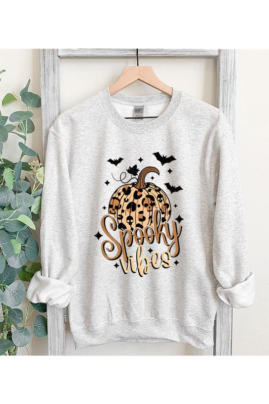 Spooky Pumpkin Fleece Sweatshirt